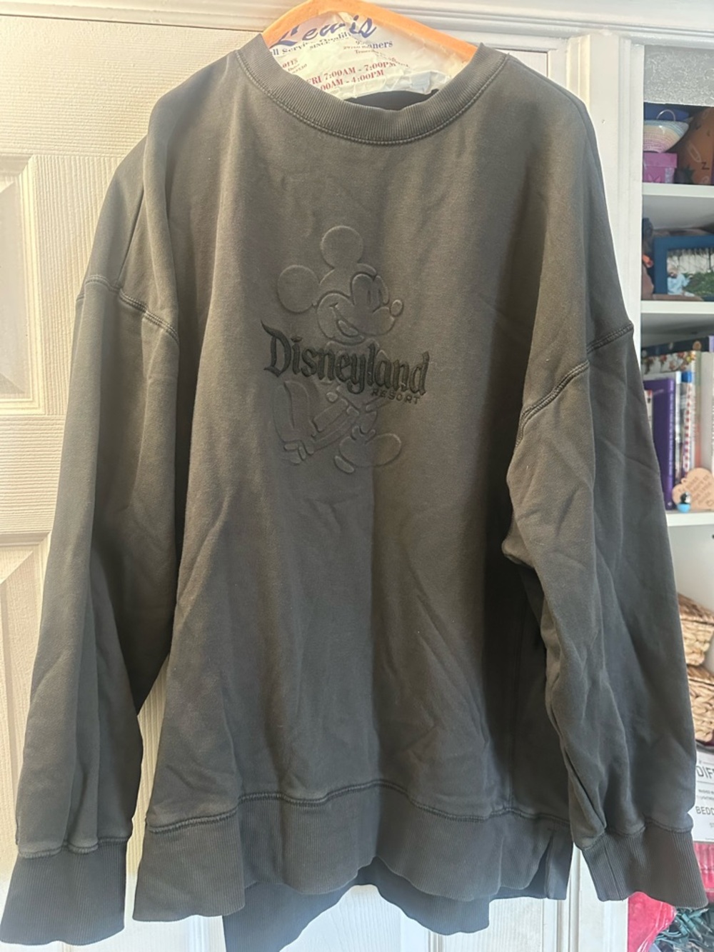 Embossed Disney Crewneck